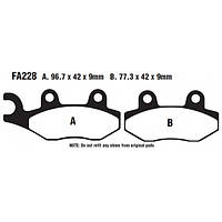 Тормозные скутерные колодки EBC SFA228HH