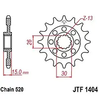 Звезда передняя JT SPROCKETS JTF1404.16