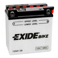 Аккумулятор сухозаряженный AGM 9Ah 85 A EXIDE 12N9-3B