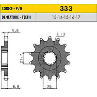 Звезда передняя SUNSTAR 33317