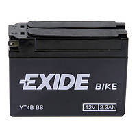 Аккумулятор сухозаряженный AGM 2,3Ah 35A EXIDE ET4B-BS = YT4B-BS