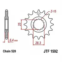 Звезда передняя JT SPROCKETS JTF1592.14