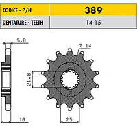 Звезда передняя SUNSTAR 38915