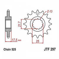 Звезда передняя JT SPROCKETS JTF297.15RB