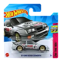 Машинка Хот Вілс 1:64 '87 FORD SIERRA COSWORTH колекція HW THE `80S Hot Wheels Mattel HKJ59