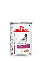 Диетический корм для собак при заболеваниях почек паштет Royal Canin RENAL DOG 410 грамм