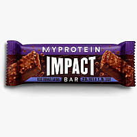Протеиновый батончик Myprotein Impact Protein Bar 64 g (Fudge Brownie)
