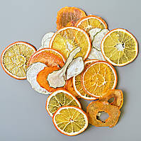 Асорті із фруктових чипсів фріпсів #3 50гр Апельсин Груша Хурма