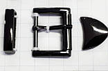 Пряжка 30387 матів.чорний 25мм /три частини/, фото 2
