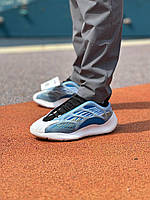Весняні кросівки Adidas Yeezy 700, модні кросівки чоловічі сині, Адідас Ізі