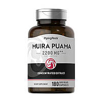 Муира пуама Piping Rock Muira Puama 2200 mg (per serving) 180 Quick Release Capsules