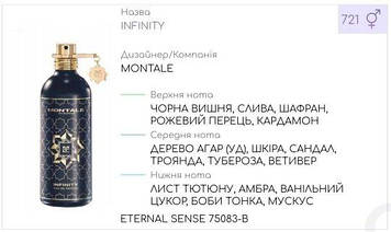 Концентрат ETERNAL SENSE 100 г (Альтернатива Montale Infinity)