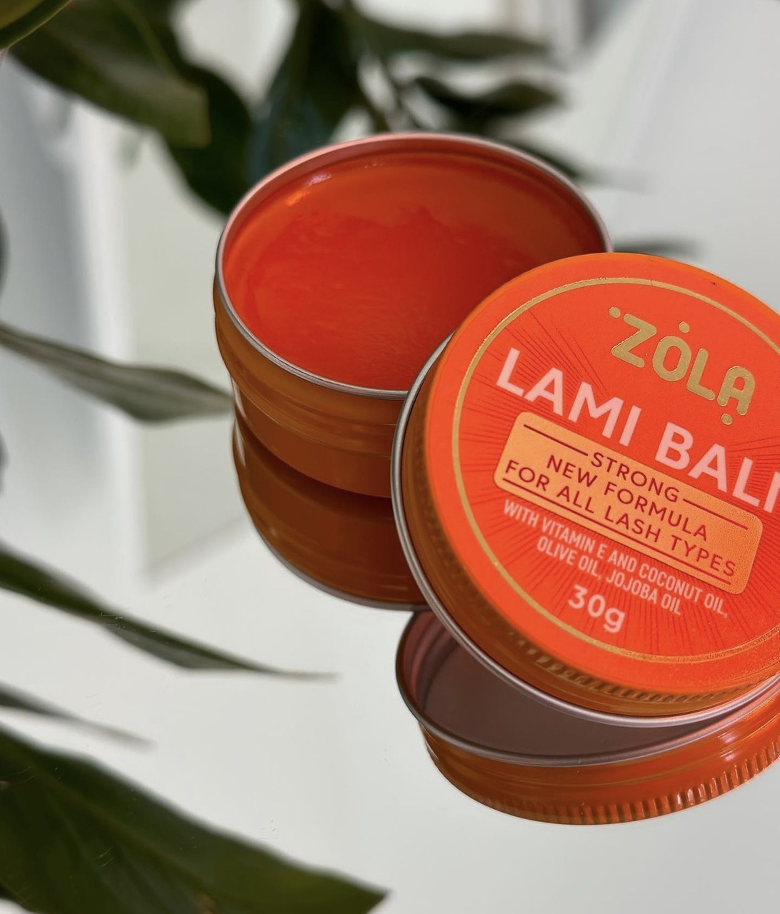 Клей для ламінування вій "ZOLA Lami Balm Orange", 30 г