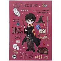 Тетрадь для нот Kite Harry Potter HP24-404