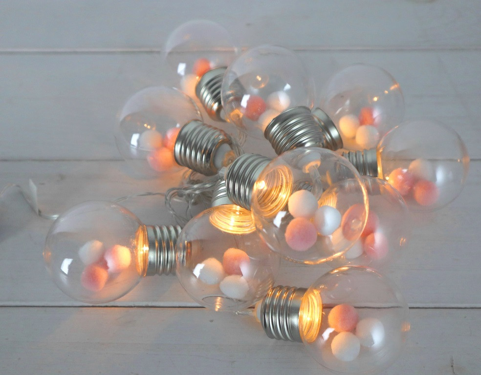 Гірлянда лампочки, ліхтарики Ніжність, фото 1