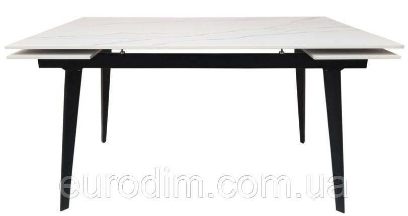 Hugo Arabescato Matte стіл розкладна кераміка 140-200 см, фото 2