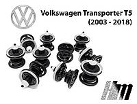 VAG Кліпса кріплення обшивки карти дверей Volkswagen Transporter T5 2003 - 2018 (7L6868243) 10 шт