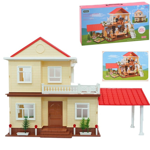 Будиночок для лісових тварин (аналог Sylvanian Families) арт. S03, фото 1