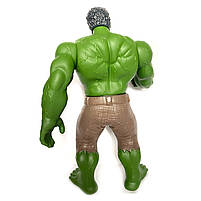 Іграшкова фігурка герой Hulk Avengers Marvel Халк іграшка Месники, рухливі частини, пластик, 30*8*16см (W 26 A), фото 4