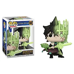 Фігурка Funko Pop Фанко Поп Black Clover Yuno (Spirit of Zephyr) Чорна Конюшина Юно 10 см (Уцінка) BC Y 1422