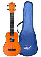 Гавайская гитара Укулеле Flight TUS35OR, Travel soprano