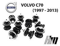 Клипса крепления обшивки карты двери Volvo C70 1997 - 2013 (7L6868243) 10 шт