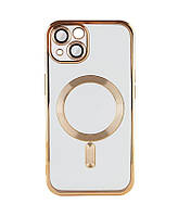 Чохол для Apple iPhone 15 з MagSafe та захистом камери Gold