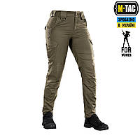 M-Tac женские тактические штаны хаки рип стоп полевые военные брюки Aggressor Lady Flex Dark Olive