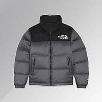 Мужская куртка пуховик The North Face зимняя теплая до -25 серая