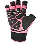 Рукавички для фітнесу Power System PS-2720 Rebel Girl жіночі Pink S, фото 4