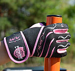 Рукавички для фітнесу Power System PS-2720 Rebel Girl жіночі Pink S, фото 7