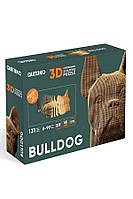 Картонный конструктор "Cartonic 3D Puzzle BULLDOG" цвет коричневый ЦБ-00235328