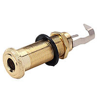 Модульний роз'єм під Jack для гітари PAXPHIL LJ20 GD CYLINDER FLUSH MOUNT JACK (GOLD)