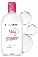 Міцелярна очисна вода для обличчя Біодерма Bioderma Créaline H2O TS Micellar Cleansing Water 500 мл