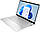 HP Ноутбук Pavilion x360 14-ek1000ua 14" FHD IPS Touch, Intel i7-1355U, 16GB, F1024GB, UMA, DOS, сріблястий, фото 3