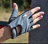Рукавички для фітнесу Power System PS-2250 Pro Grip Grey M, фото 4