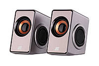 2E Акустична система PCS204, 2.0, USB, Silver