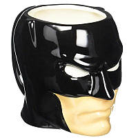 Детская керамическая чашка на 400 мл с изображением Бэтмен Elite Черный