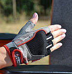 Рукавички для фітнесу Power System PS-2570 Woman’s Power жіночі Black/Red XS, фото 5