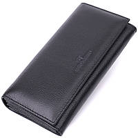 Удобный черный женский кошелек из натуральной кожи ST Leather 22523