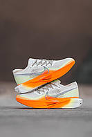 Кроссовки, кеды отличное качество Nike Air Zoom Vaporfly White Orange Размер 40
