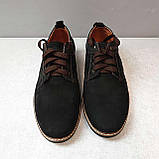 Б/У Чоловічі туфлі (нубук), фото 2