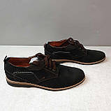 Б/У Чоловічі туфлі (нубук), фото 5