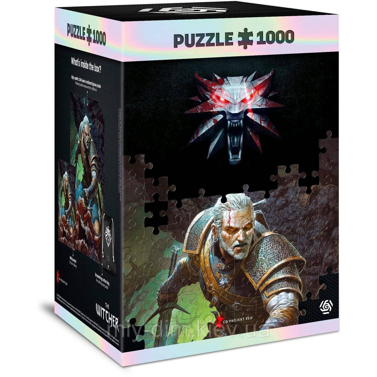 GoodLoot Пазл Witcher: Dark World Puzzles 1000 ел.