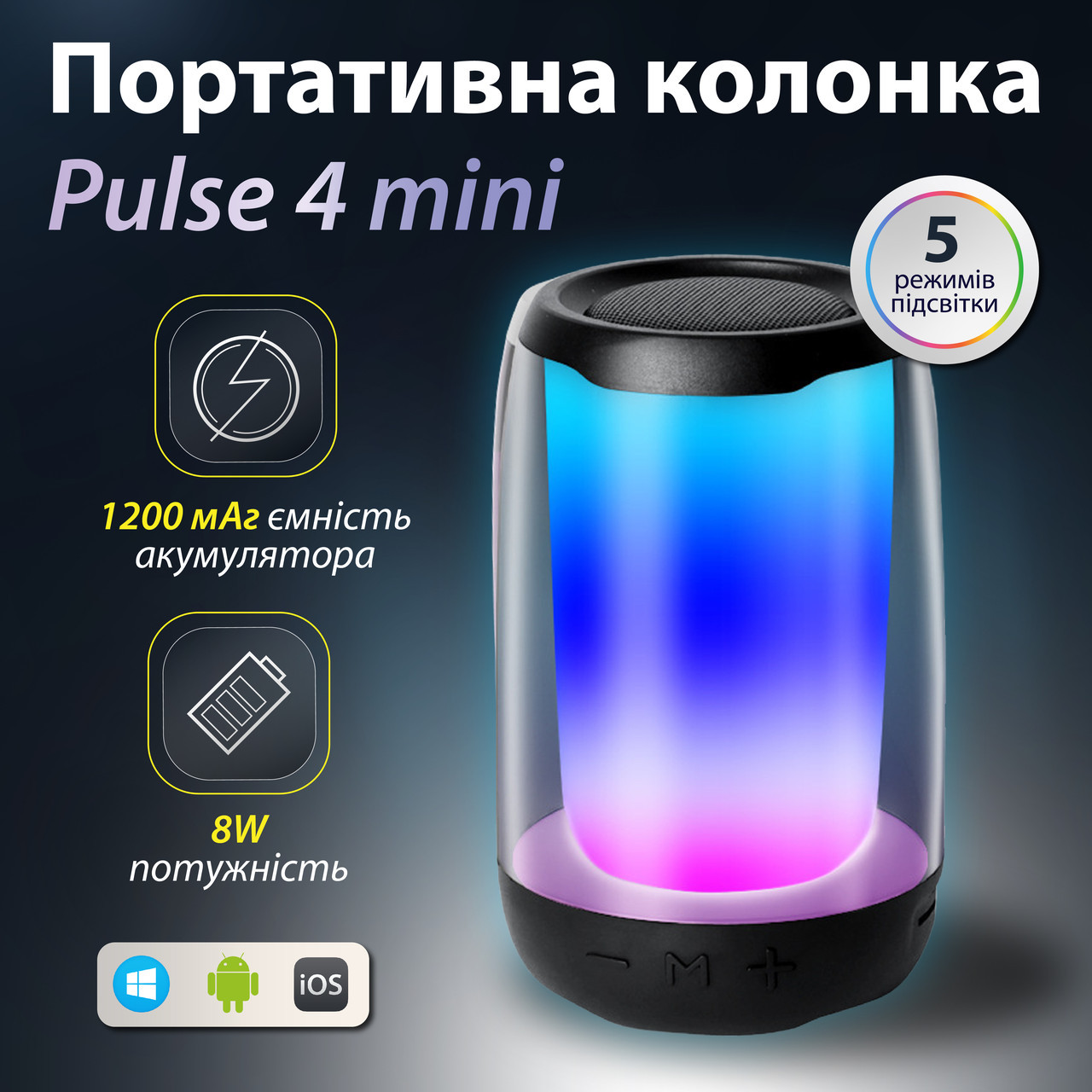 Портативна міні колонка для телефону бездротова акустика bluetooth колонка  з мікрофоном (ID#1940616712), ціна: 799 ?, купити на Prom.ua