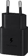 Samsung Мережевий зарядний пристрій 15W Power Adapter (w C to C Cable) Black