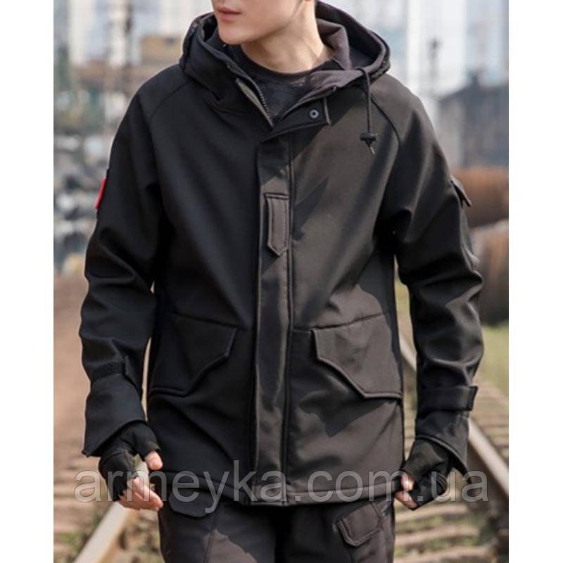 Куртка вітро/вологостійка softshell, m65 style PRC