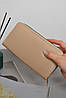Гаманець жіночий з екошкіри бежевого кольору 172994P, фото 2