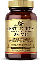 Железо мягкого действия Solgar Gentle Iron 25 mg, (90 капсул)