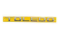 Надпись Toledo 210мм на 17мм для Seat Toledo 2012-2024 годов от RT